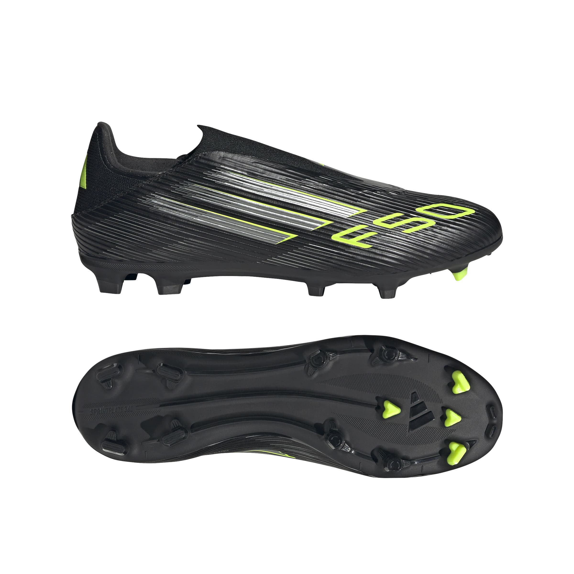 adidas F50 LEAGUE LL FG/MG Unisex Fußballschuhe Stollenschuhe cblack/ironmt/luclem