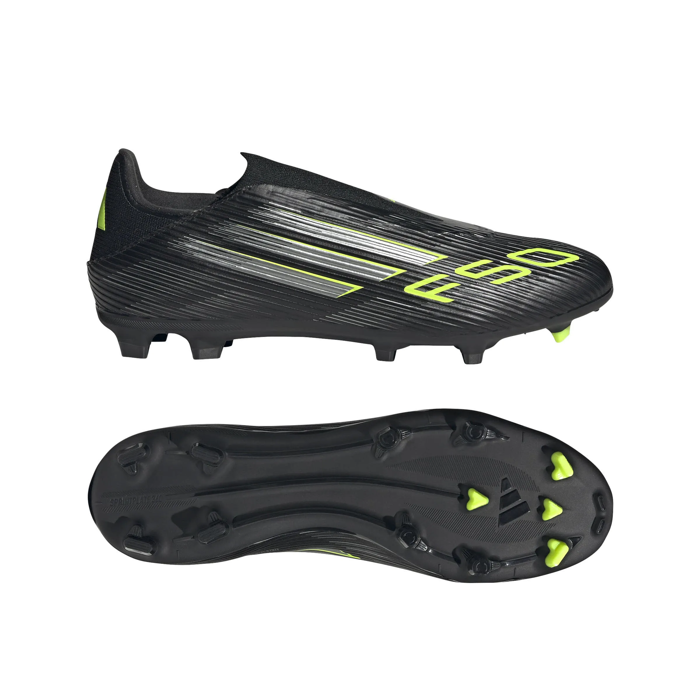 adidas F50 LEAGUE LL FG/MG Unisex Fußballschuhe Stollenschuhe cblack/ironmt/luclem
