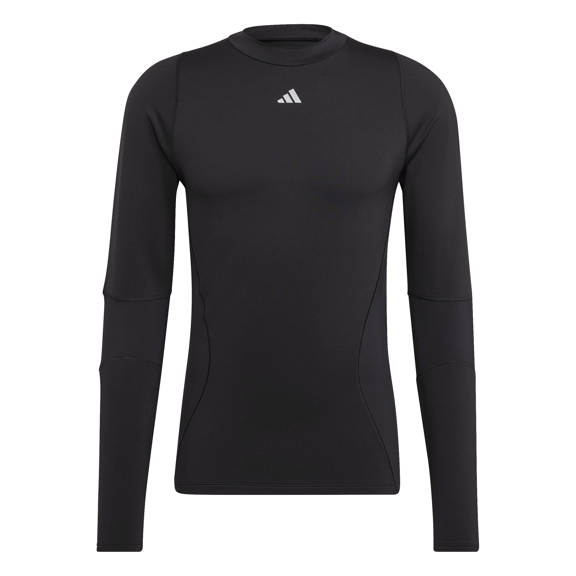 Adidas Techfit COLD.RDY Training Longsleeve Recycelt Microfleece Baselayer Herren Schwarz