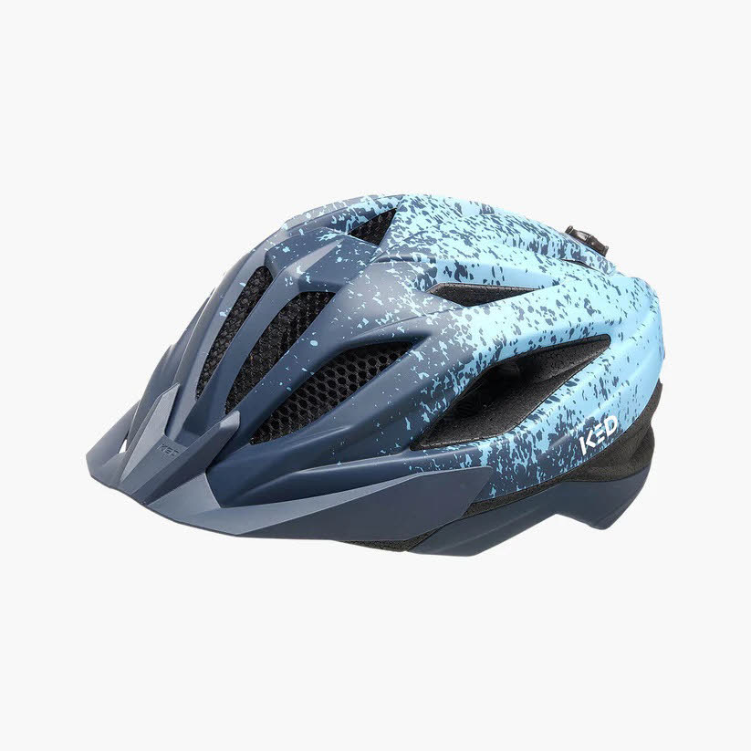 KED Street Jr. Pro Jungen Fahrradhelm blau