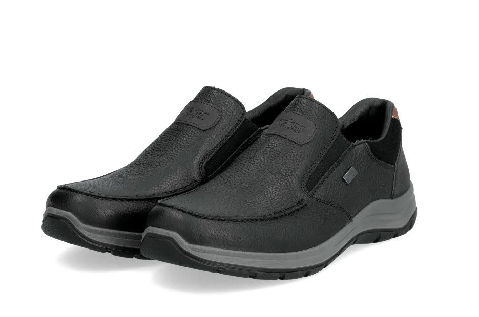 Rieker Herren Slipper Alltagsschuhe urbanschwarz