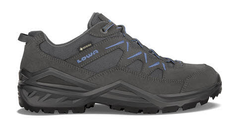 Lowa SIRKOS EVO GTX LO Trekkingschuh Wanderschuh Herren dunkelgrau