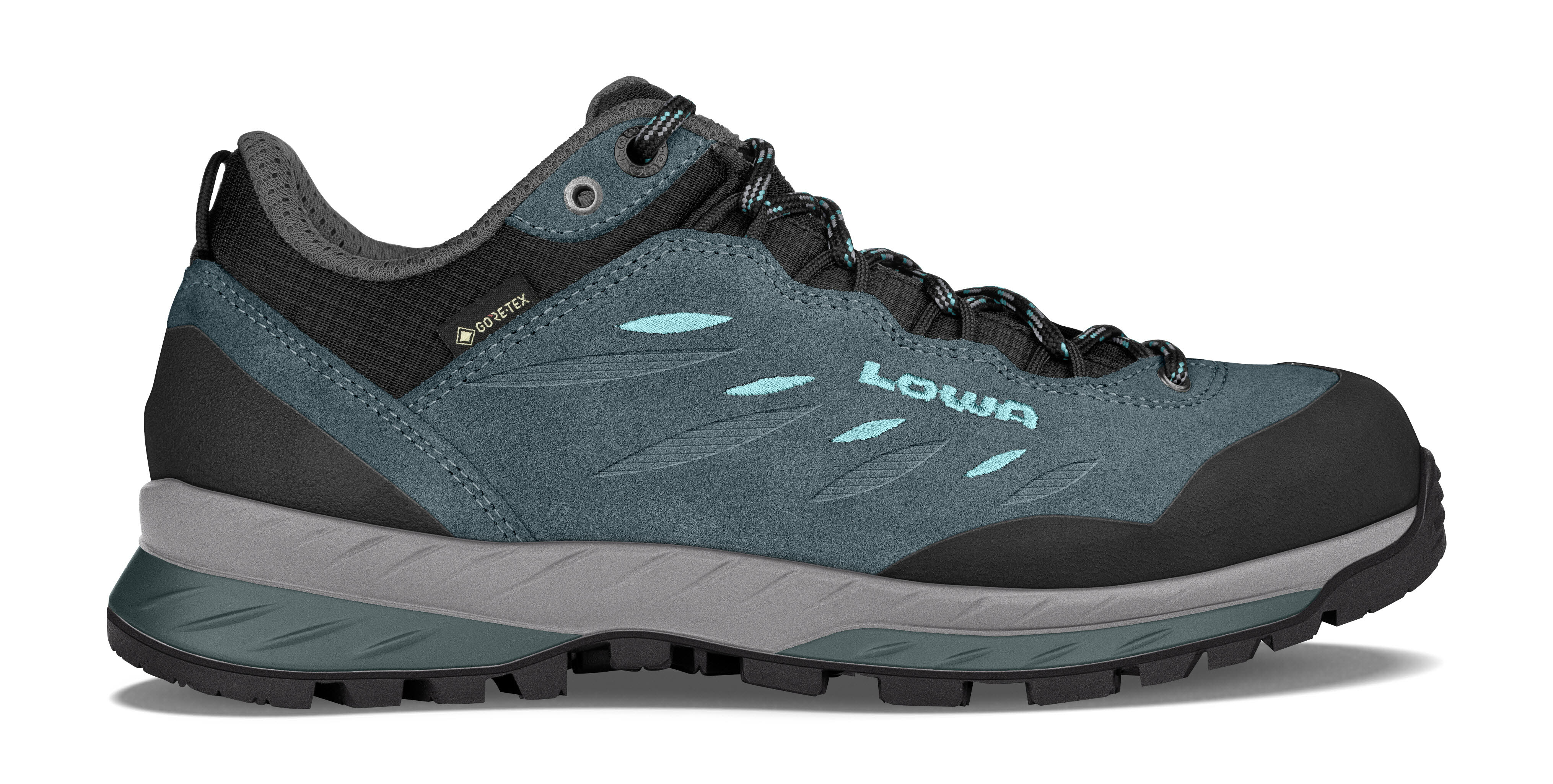 Lowa DELAGO GTX LO Ws Wanderschuh Trekkingschuh Damen blaugrün
