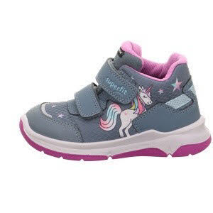 LEGERO Cooper Mädchen Slipper sportiv/comfort blau/lila