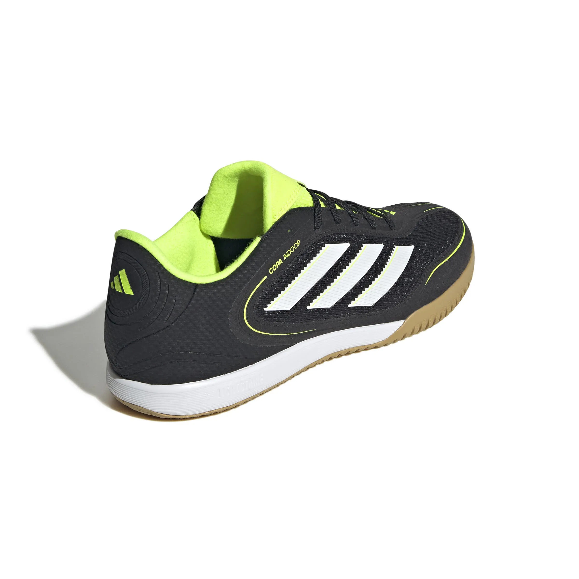 adidas COPA INDOOR COURT LEAGUE Unisex Fußballschuhe Hallenschuhe cblack/ftwwht/luclem
