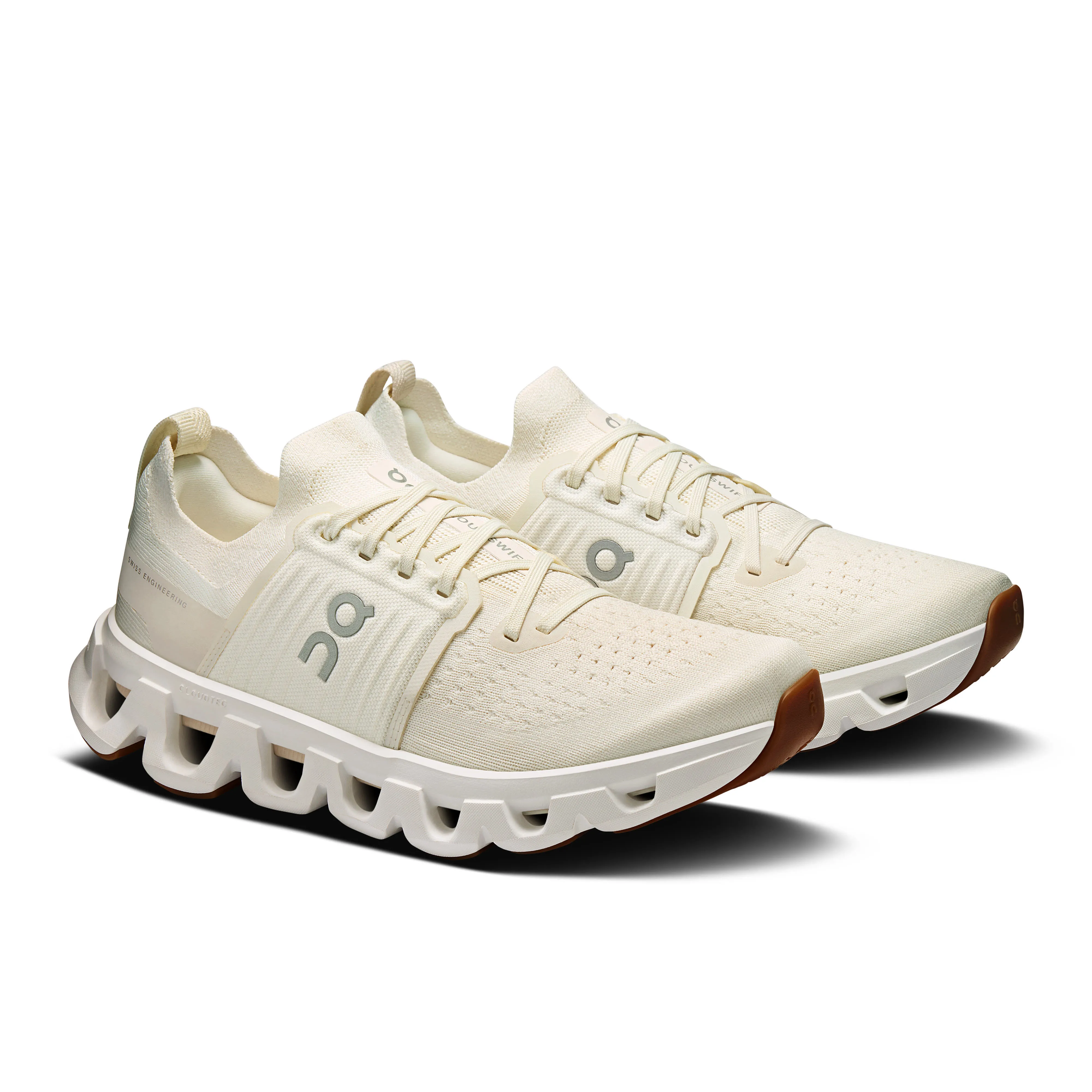 ON CLOUDSWIFT 4 Damen Laufschuhe Joggingschuhe ivory/dew