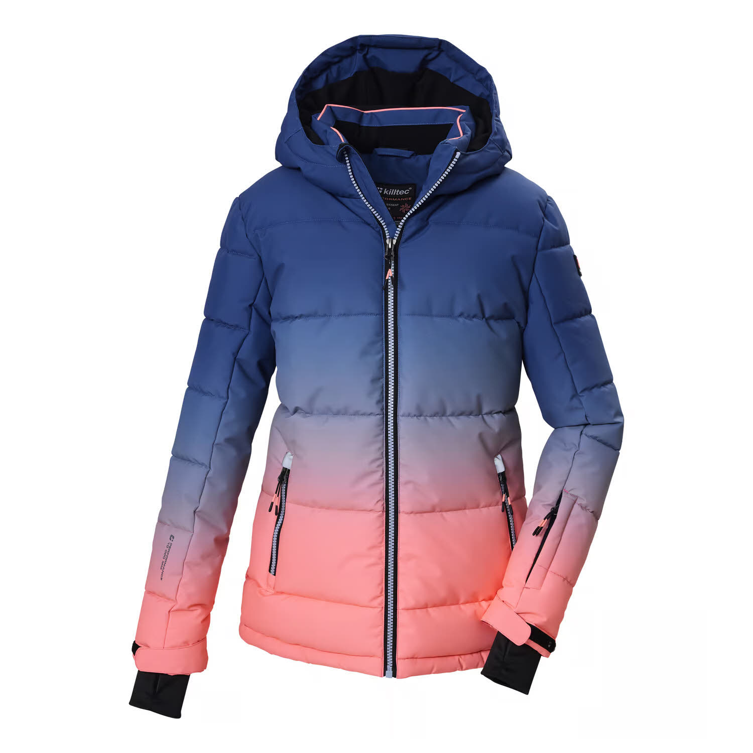 Killtec KSW 330 GRLS SKI QLTD JCKT Mädchen Skijacke Winterjacke hellpink