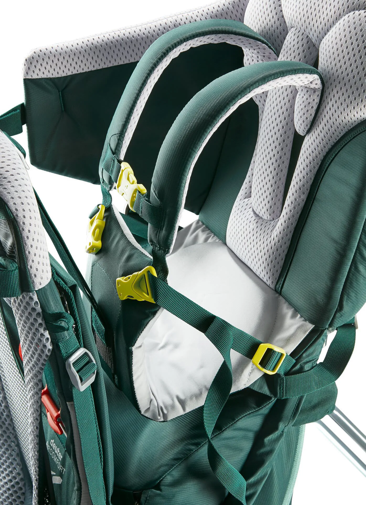 Deuter Kid Comfort Kindertrage Kraxe grün