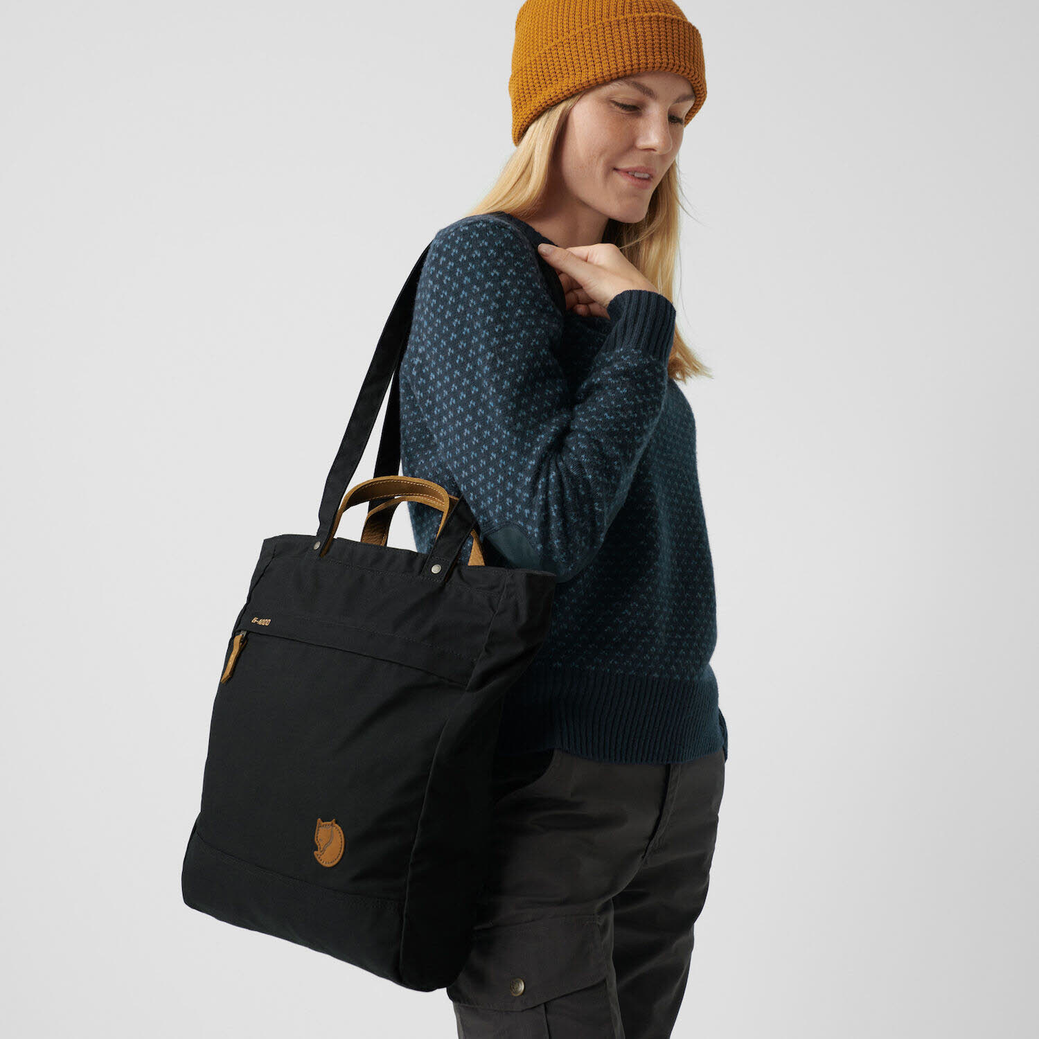 Fjällräven Totepack No. 1 Tasche Rucksack schwarz