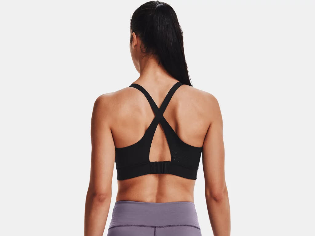 Under Armour UA RUSH Damen Sport-BH Komfort Sport Freizeit schwarz NEU