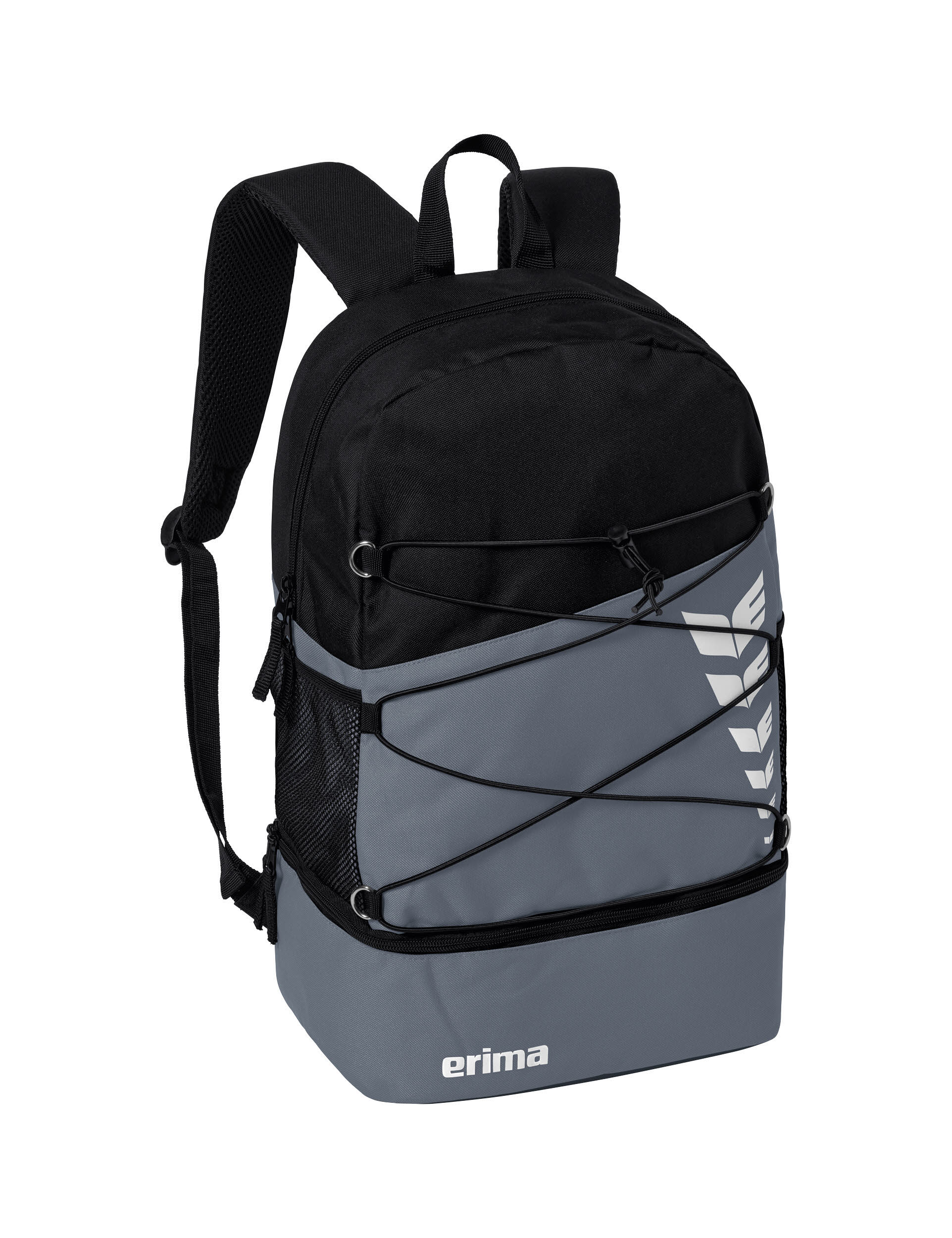 erima Six Wings Rucksack mit separatem Bodenfach grau