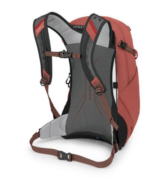 Osprey Hikelite Tour 24 Wanderrucksack Daypacks Damen hellrot