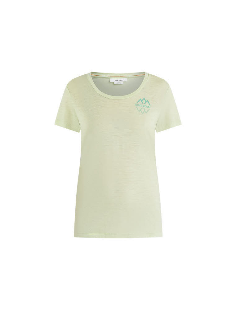 Icebreaker Women Merino 150 Tech Lite III Damen T-Shirt Funktionsshirt grün