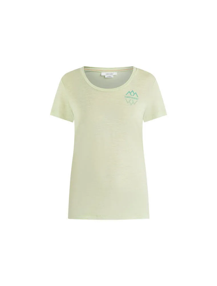 Icebreaker Women Merino 150 Tech Lite III Damen T-Shirt Funktionsshirt grün
