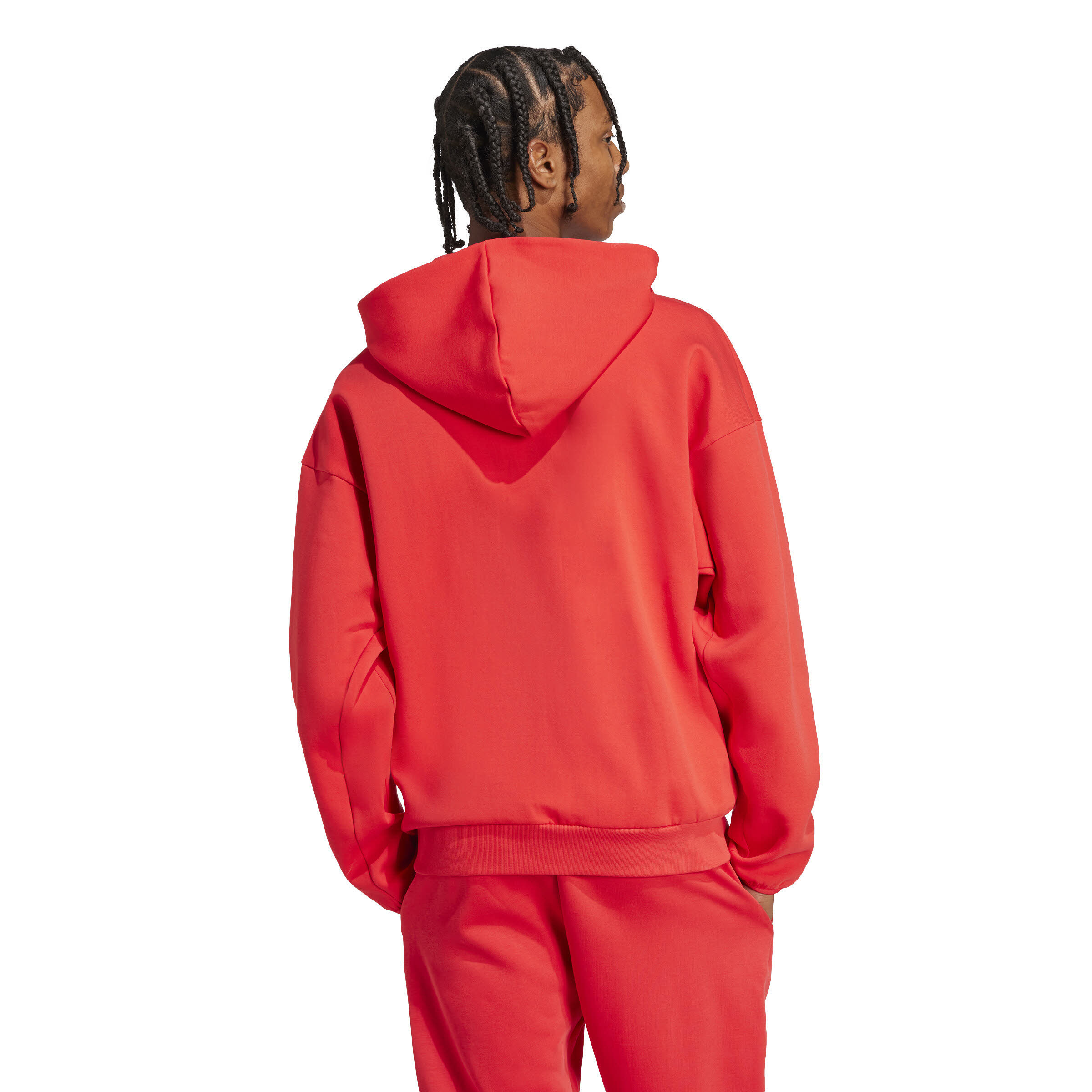 adidas Future Icons Small Logo Kapuzenjacke Sweatjacke Herren rot