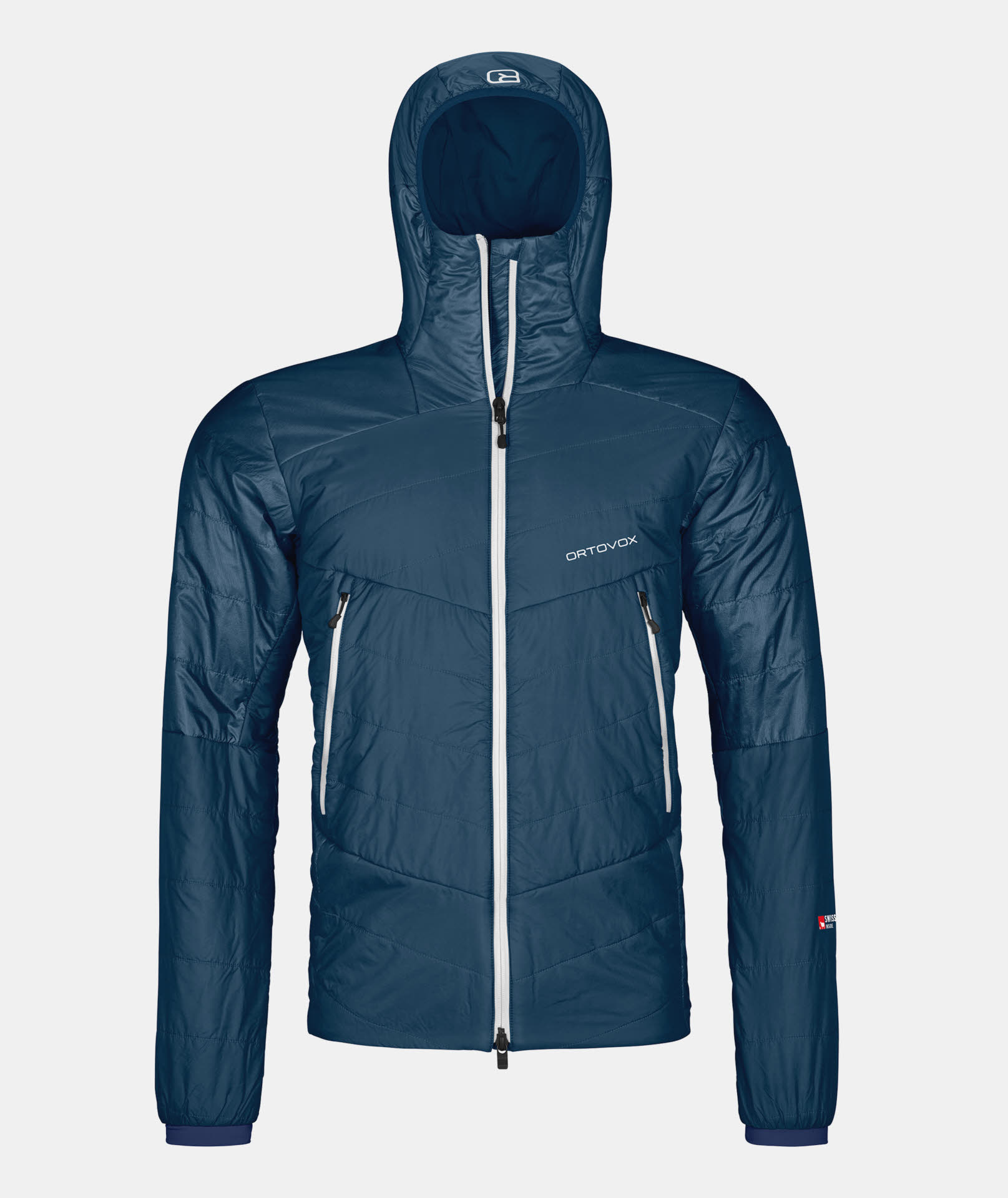 Ortovox WESTALPEN SWISSWOOL JACKET M Daunenjacke Kapuzenjacke Herren dunkelblau