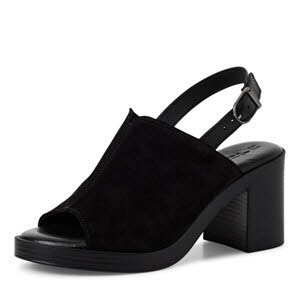 Tamaris Damen Sandalen Absatzsandalette schwarz