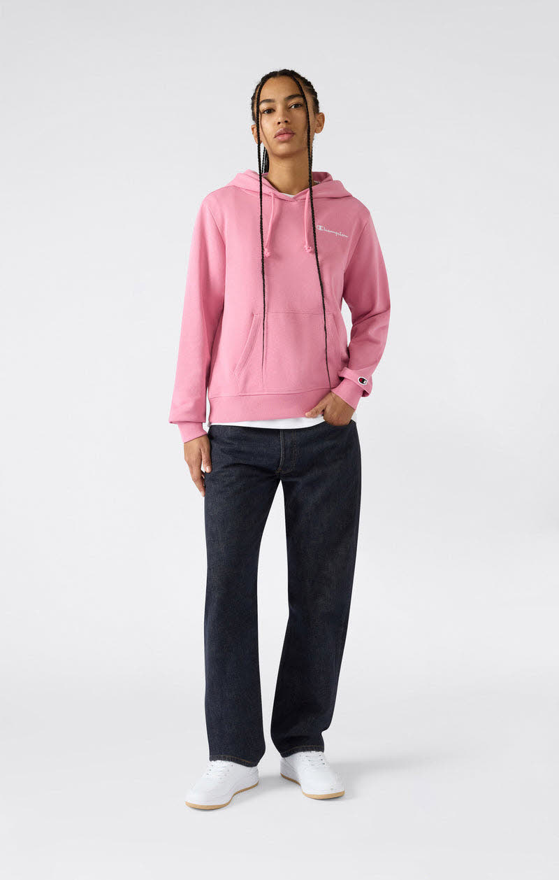 Champion Hooded Sweatshirt Damen Hoodie Kapuzenpullover rosa