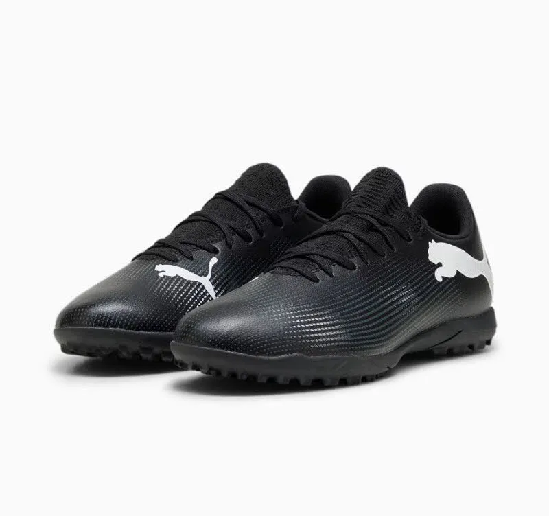 Puma FUTURE 7 PLAY TT Herren Fußballschuhe Kunstrasen schwarz