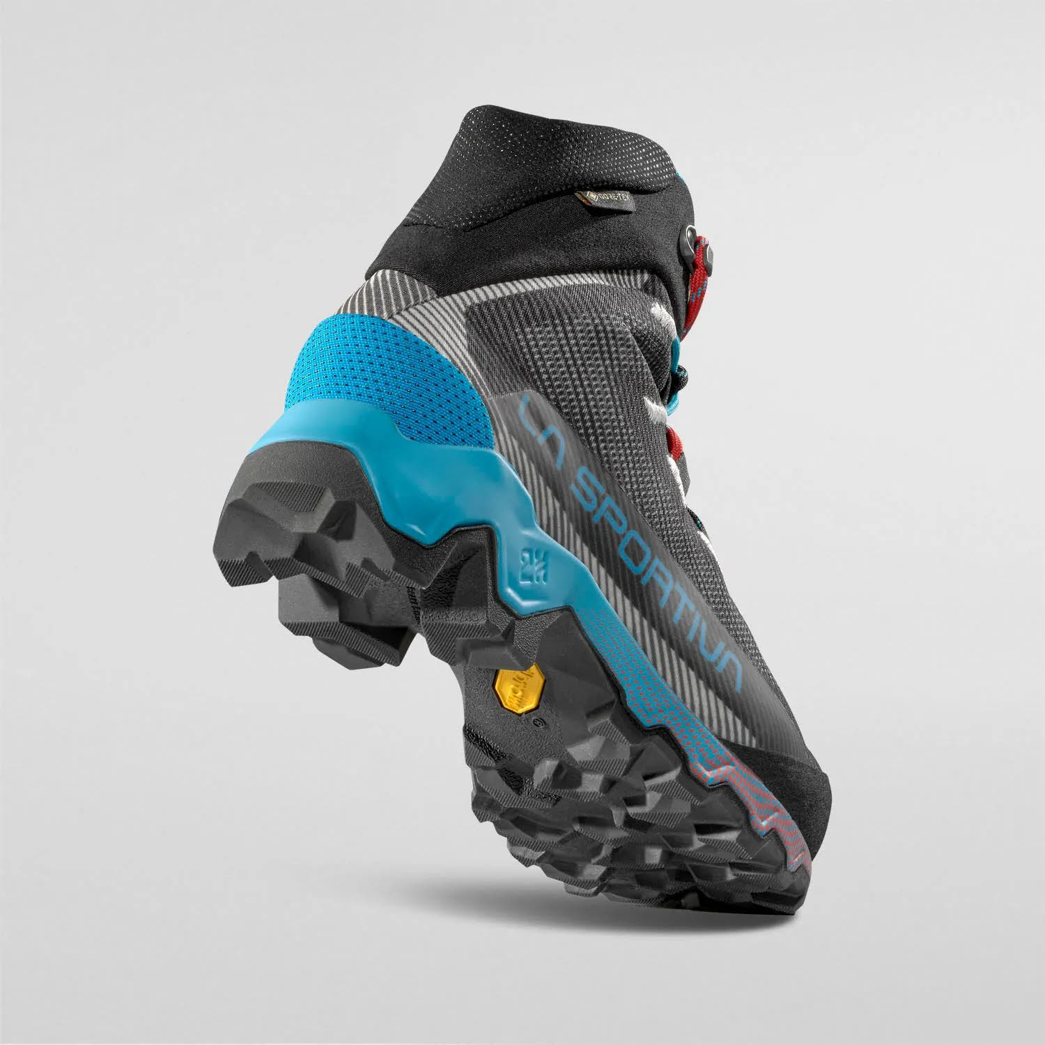 La Sportiva Aequilibrium Hike GTX Damen Wanderschuhe Carbon/Malibu Blue