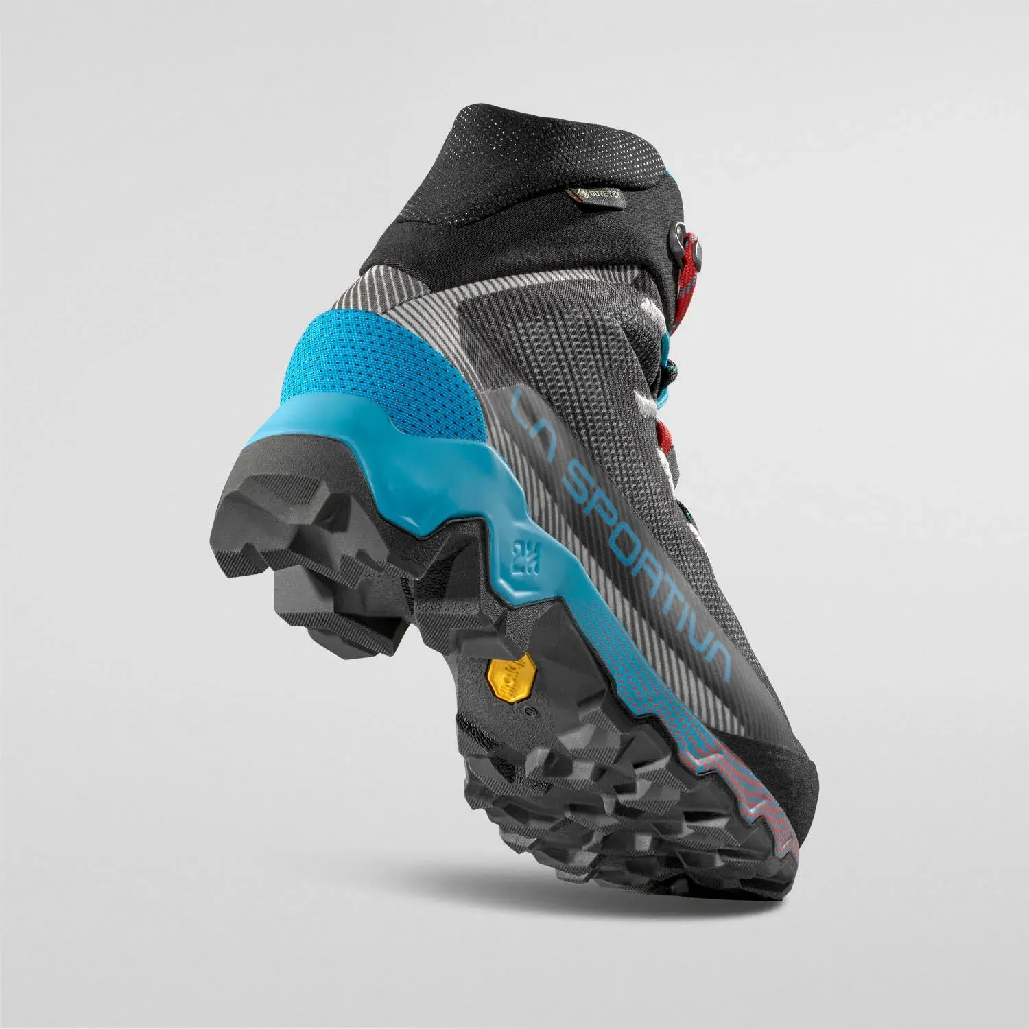 La Sportiva Aequilibrium Hike GTX Damen Wanderschuhe Carbon/Malibu Blue