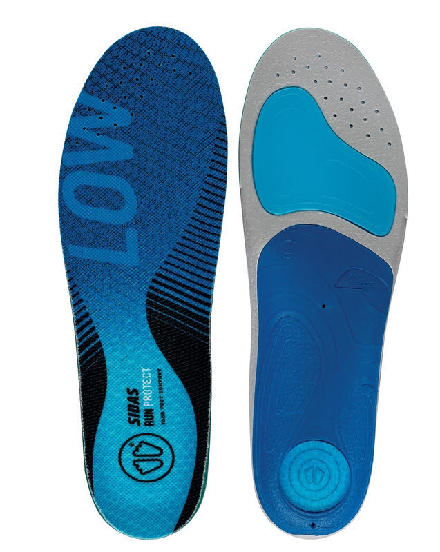 Sidas 3FEET RUN PROTEC LOW Herren Einlagesohlen blau