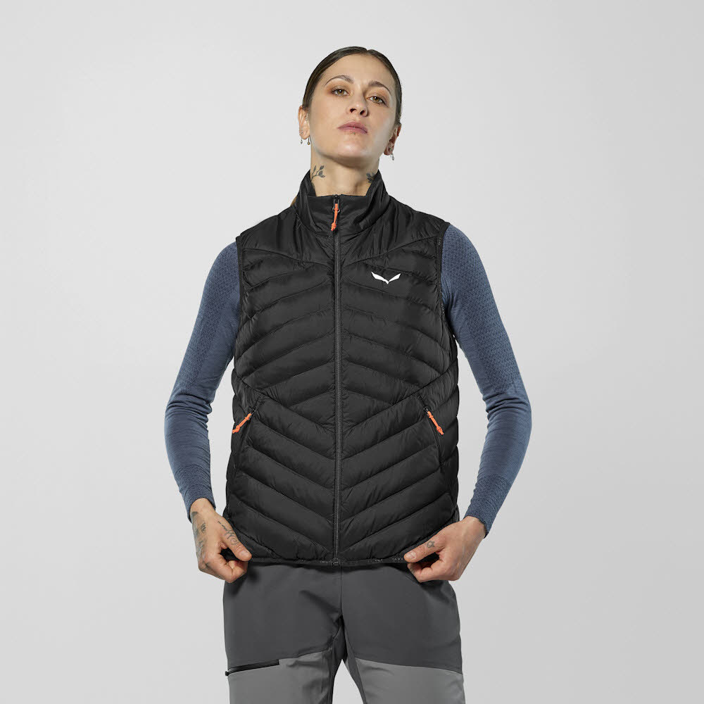 Salewa BRENTA RDS DWN VEST Damen Loftweste Steppweste ärmellos schwarz