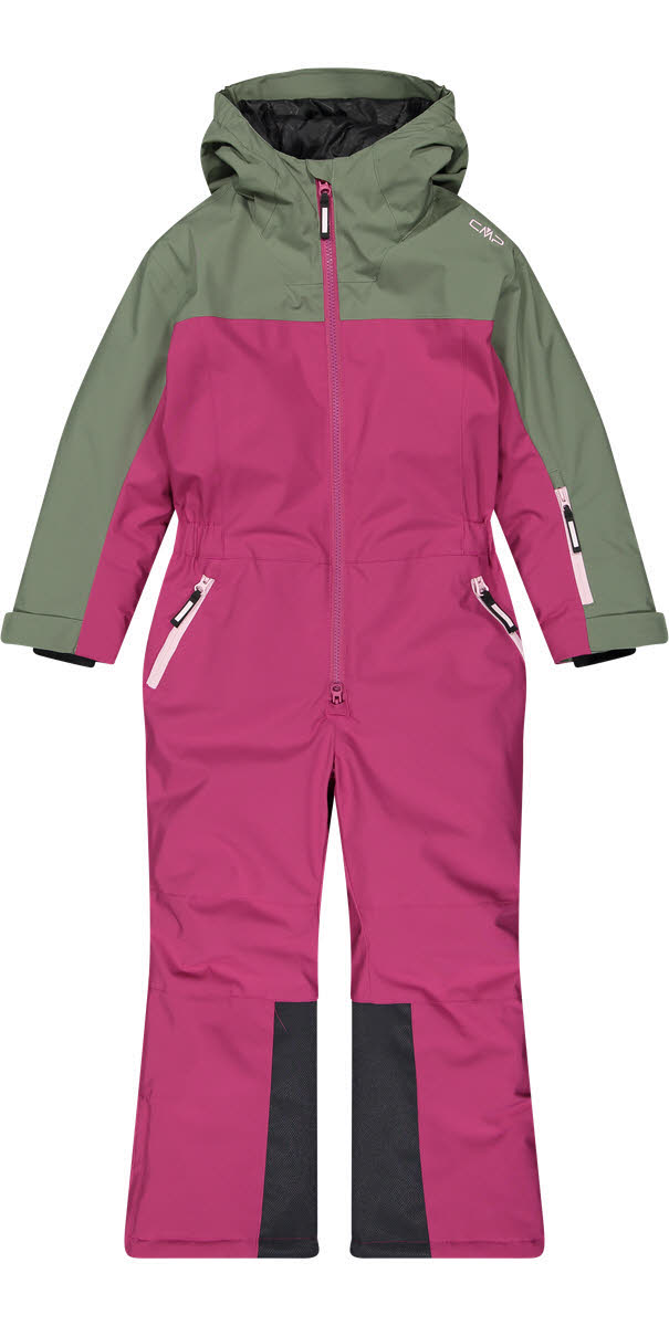CAMPAGNOLO MÄ SNOWSUIT FIX HOOD Kinder Overalls Mädchen amaranto