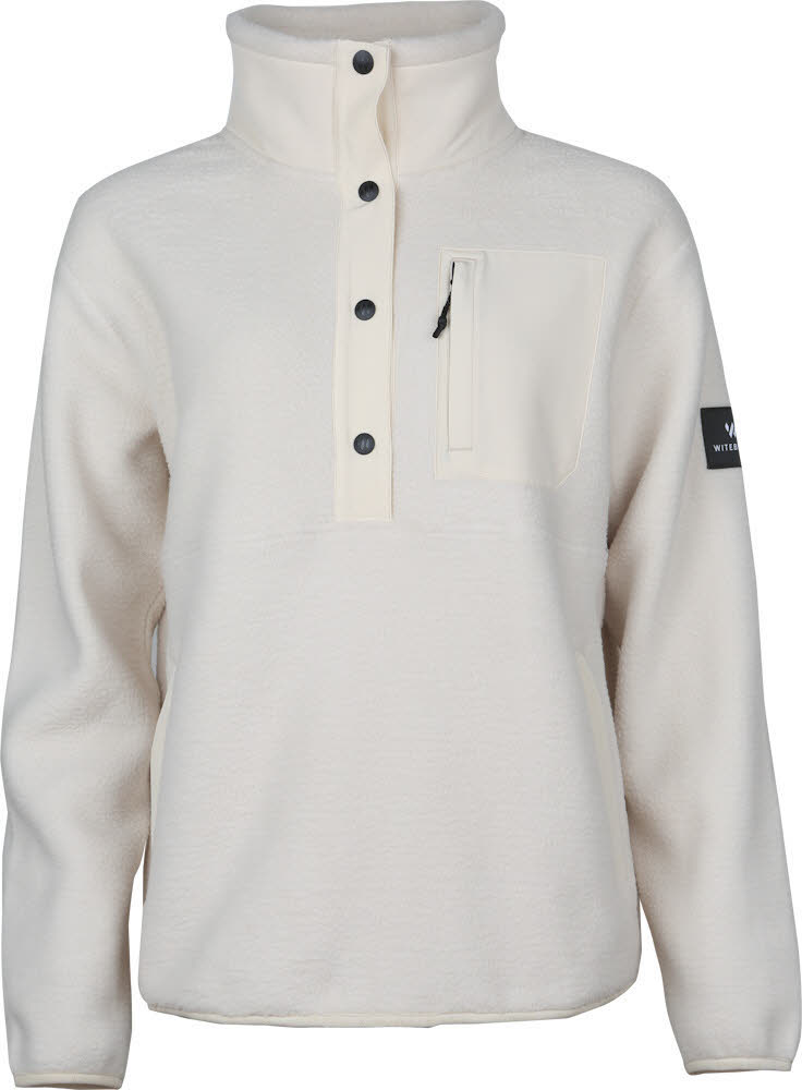 Witeblaze FLORA Damen Fleecepullover Fleecehoodie beige