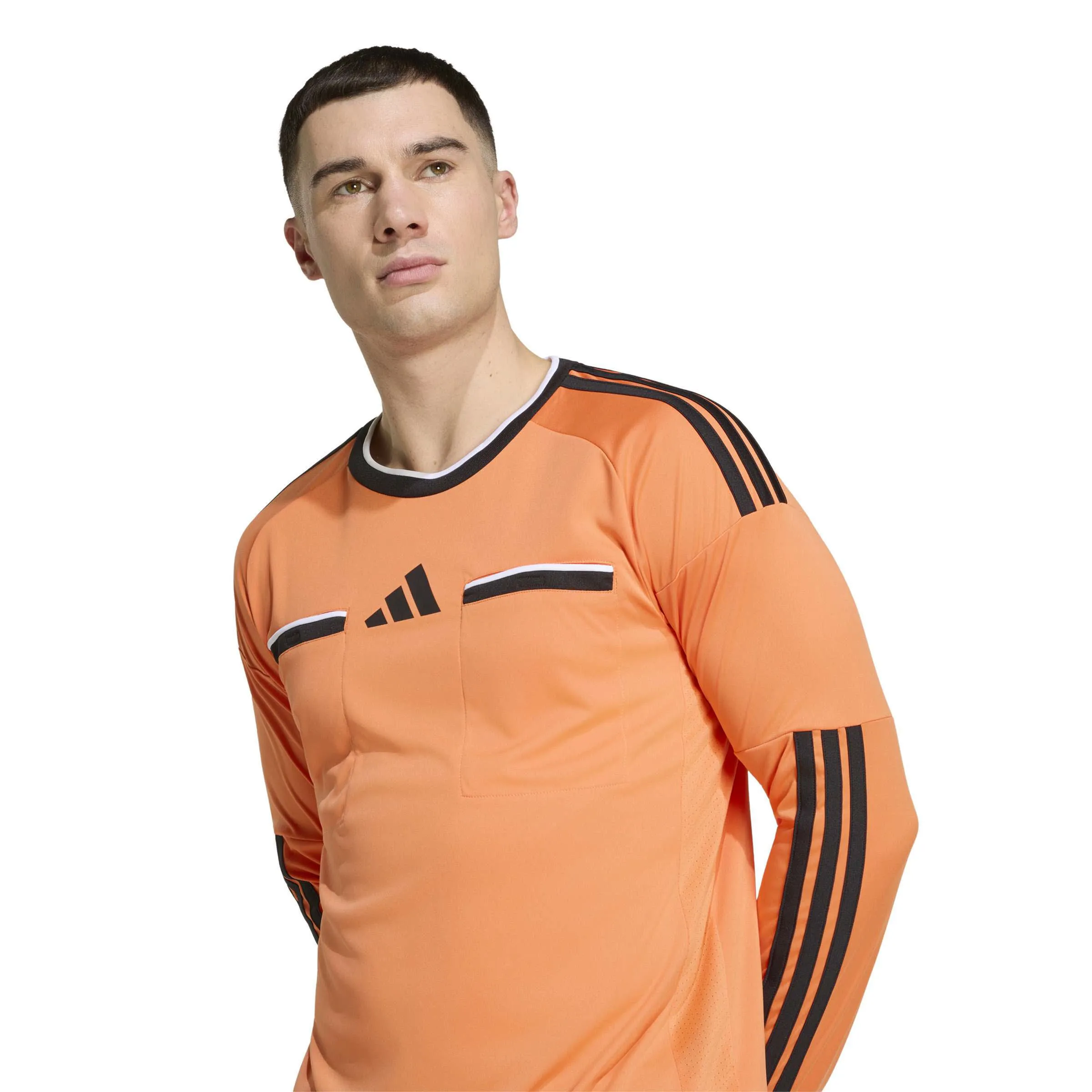 adidas Referee 26 Langarm Jersey Herren Schiedsrichtertrikot trace orange/black