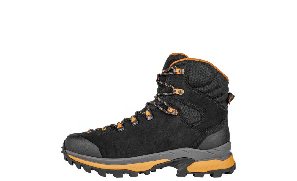 Lowa CORVARA GTX MID Herren Wanderschuhe Trekkingschuhe Mid schwarz/orange