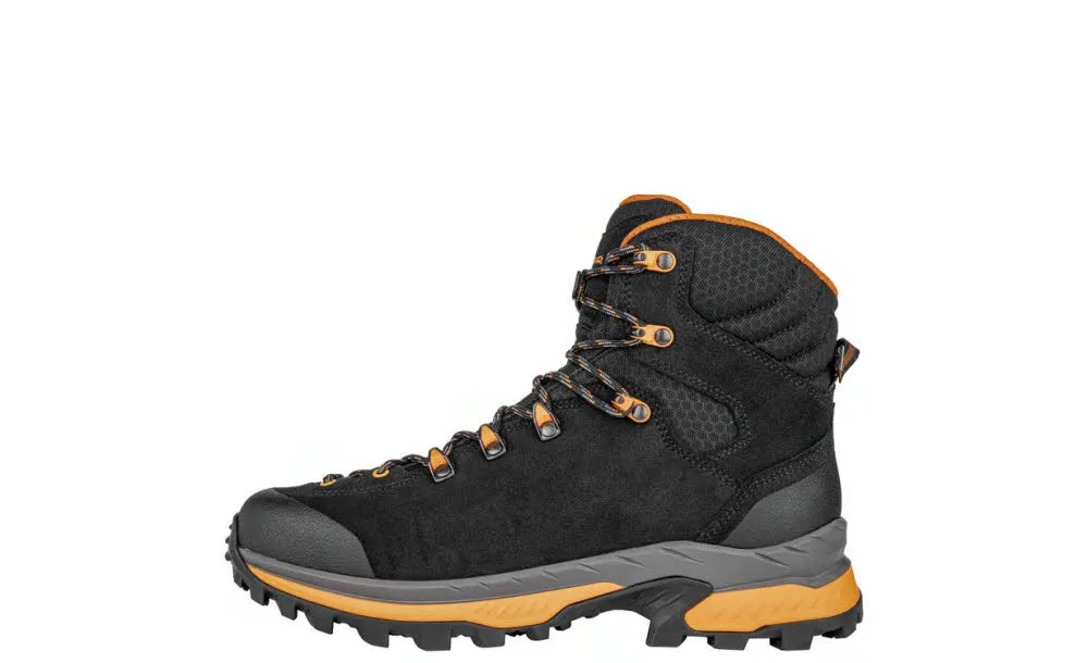 Lowa CORVARA GTX MID Herren Wanderschuhe Trekkingschuhe Mid schwarz/orange