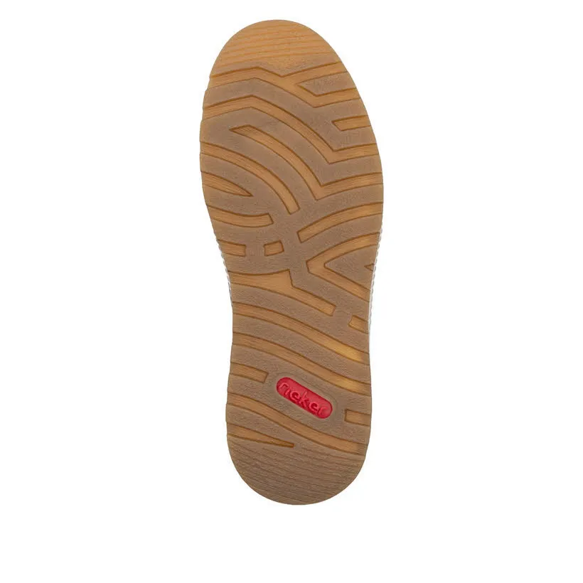 Rieker Herren Slipper Halbschuh braun