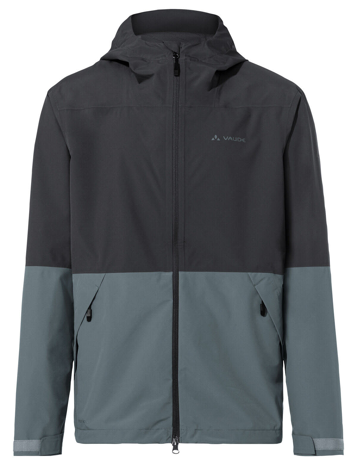 Vaude Men's Neyland 2.5L Jacket Regenjacke Herren grau schwarz