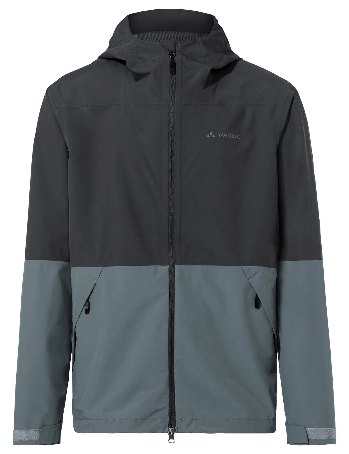 Vaude Men's Neyland 2.5L Jacket Regenjacke Herren grau schwarz
