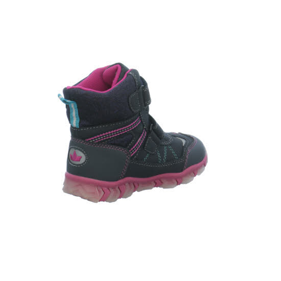 Lico Mädchen Kinderstiefel Freizeitschuhe Klettverschluß marine/türkis/pink NEU