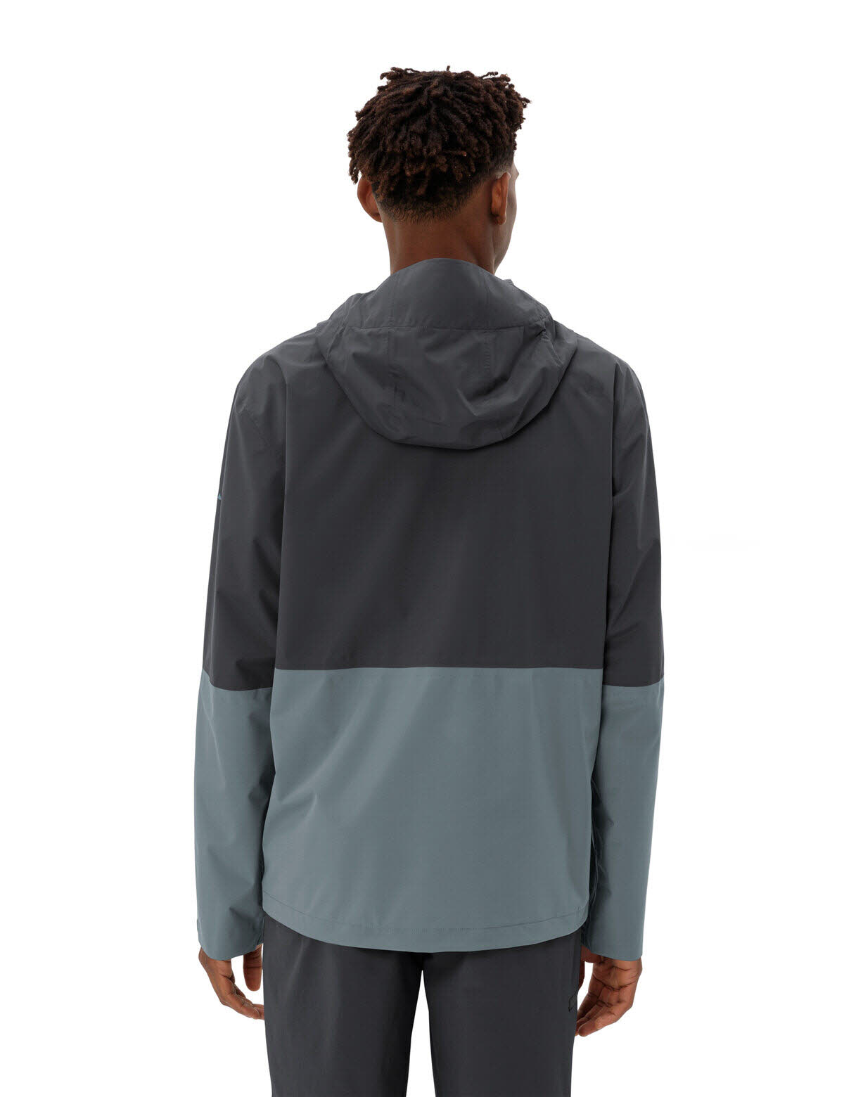 Vaude Men's Neyland 2.5L Jacket Regenjacke Herren grau schwarz