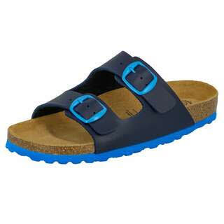 Lico Bioline Kids Jungen Hausschuhe Sommerschuhe blau