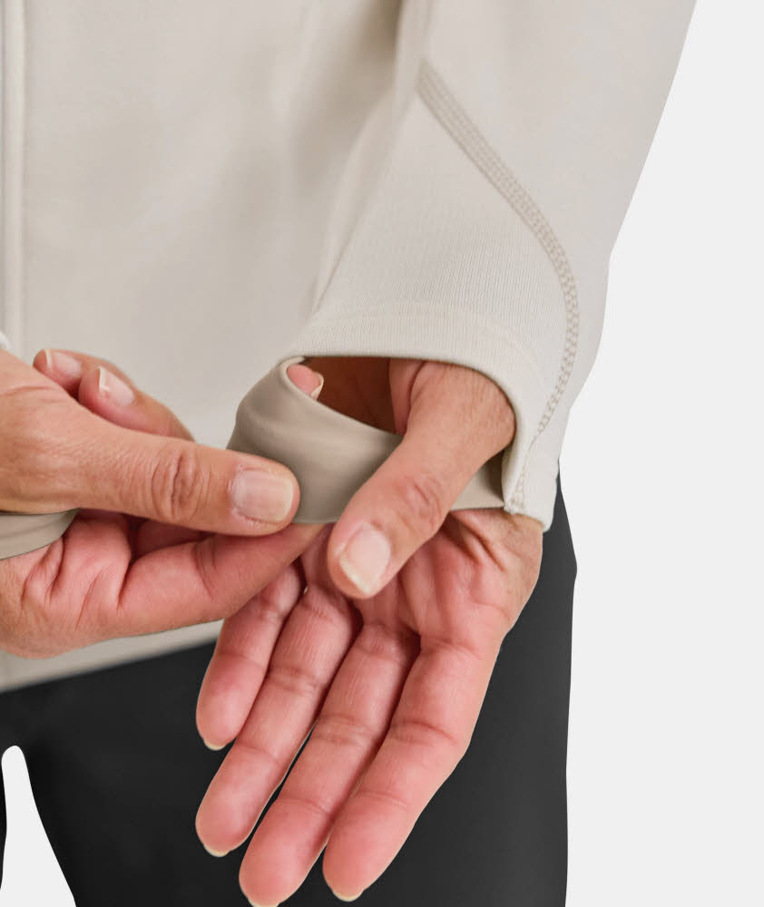 Ortovox FLEECE LIGHT JACKET W Damen Fleecejacke Midlayer white chalk