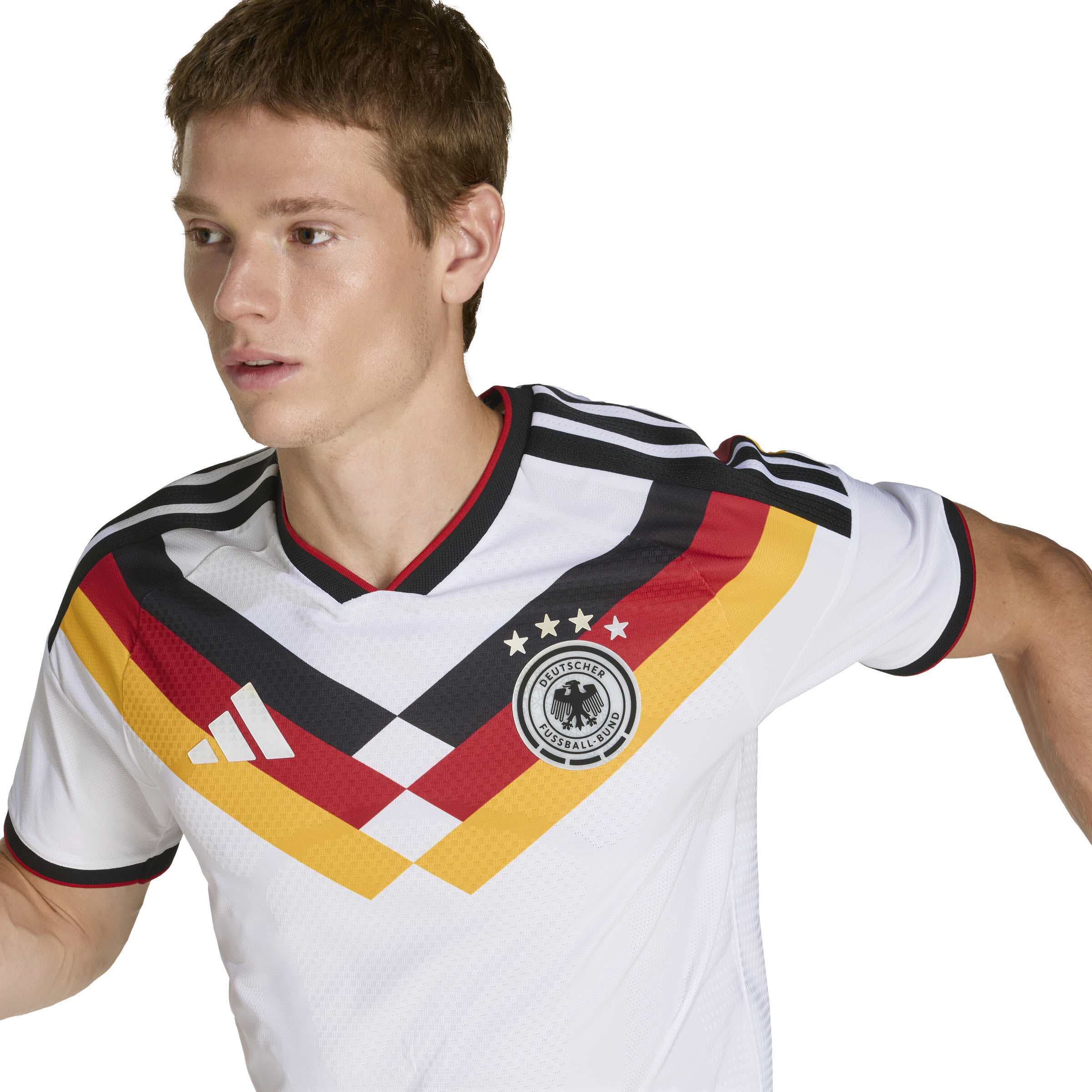 adidas DFB Deutschland 26 Authentic Heimtrikot Herren weiß