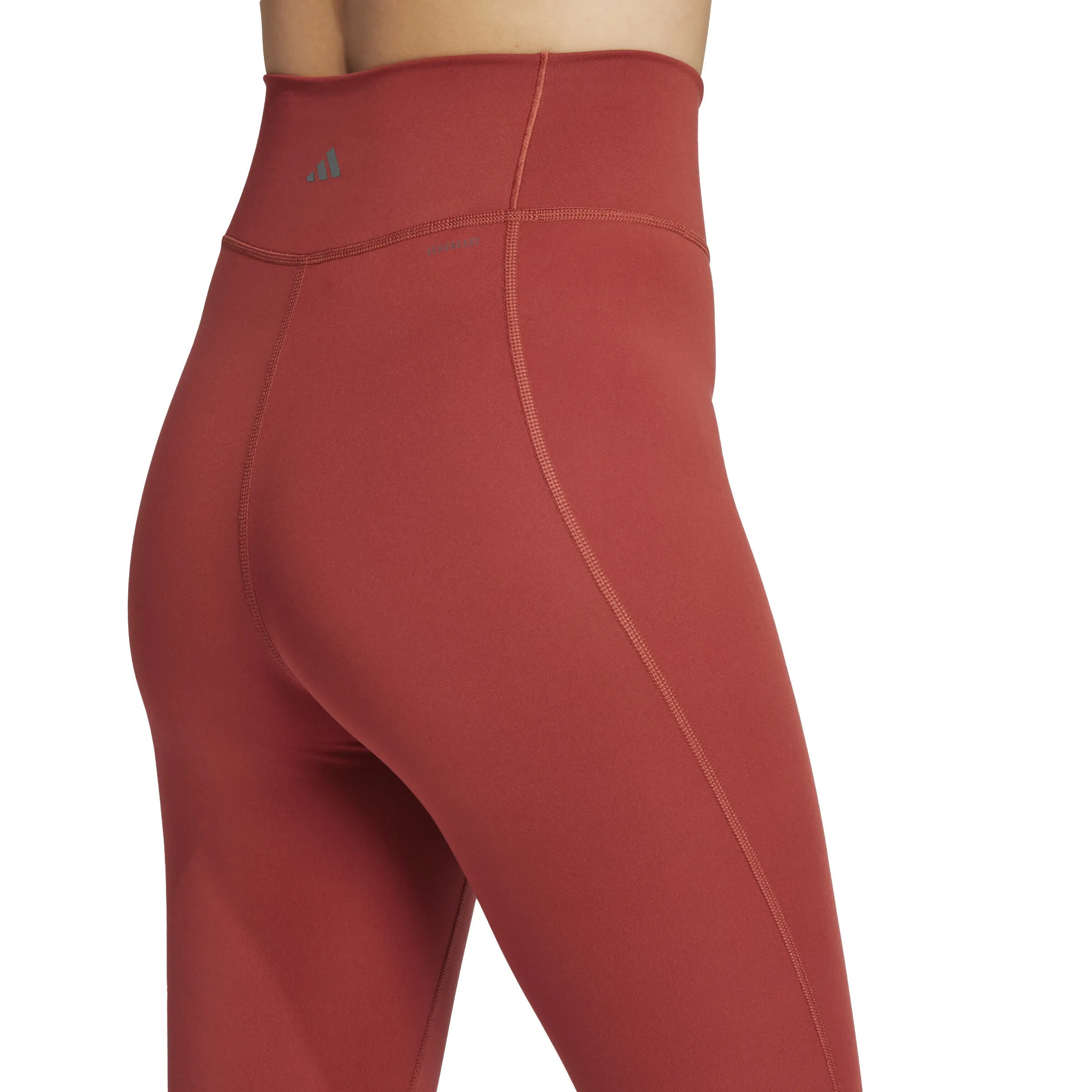 adidas All Me Essentials Full-Length Leggings Sportleggings Damen rot