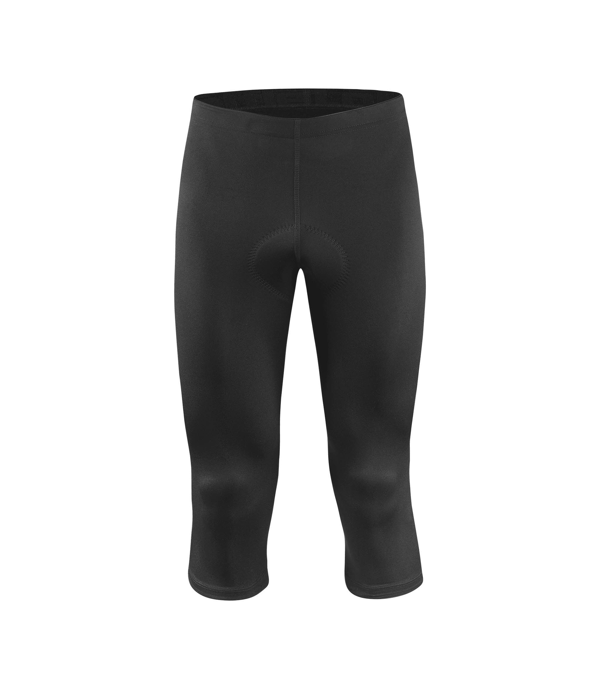 Löffler 3/4 BIKE TIGHTS BASIC Radsport-Hose Radshorts Herren schwarz