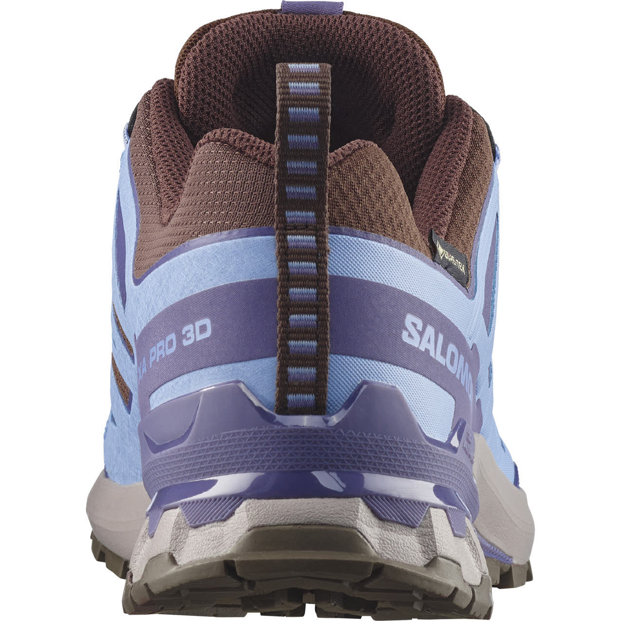 Salomon XA PRO 3D V9 GTX W Damen Trailrunningschuhe Laufschuhe braun/blau