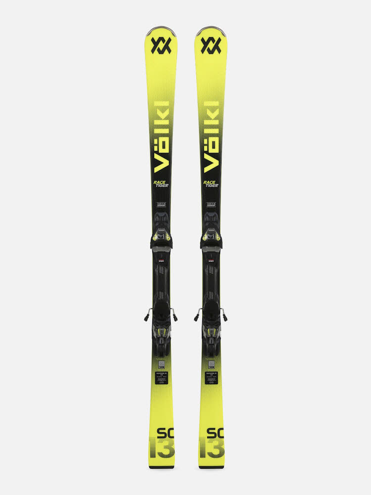 Völkl RACETIGER SC YELLOW + VMOT10 GW Slalomcarver Ski Fortgeschrittene 25/26 gelb