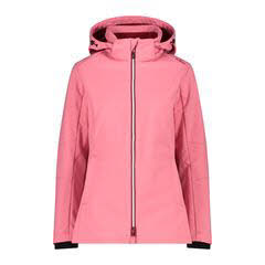 CMP Jacket Zip Hood Softshell/ Windstopper Damen rose/pink NEU