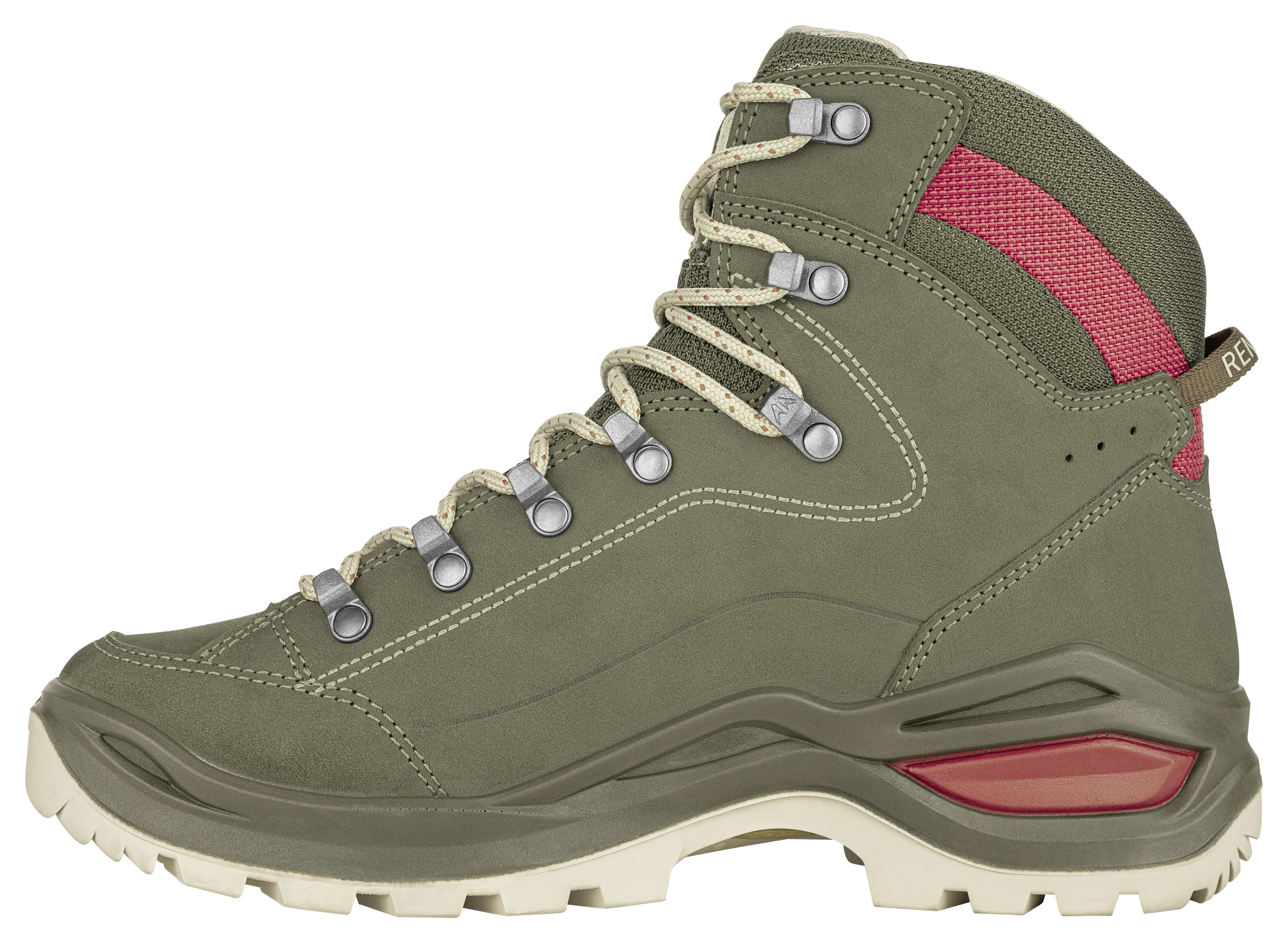 Lowa RENEGADE EVO GTX MID Ws Wanderschuh Trekkingschuh Damen hellgrün beige