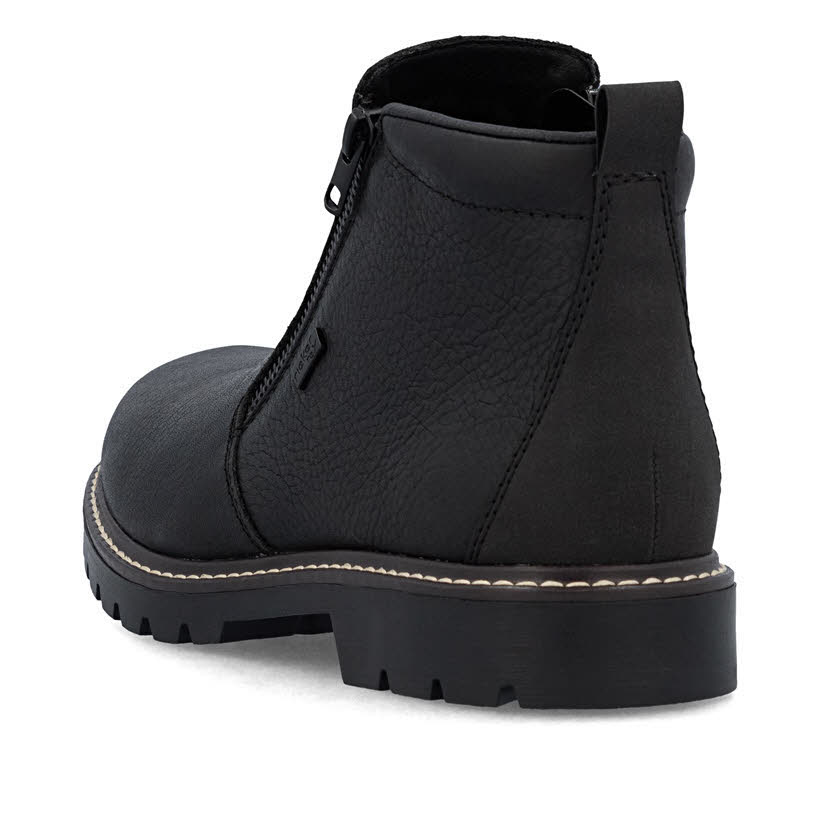 Rieker Herren Stiefel Kurzstiefel schwarz