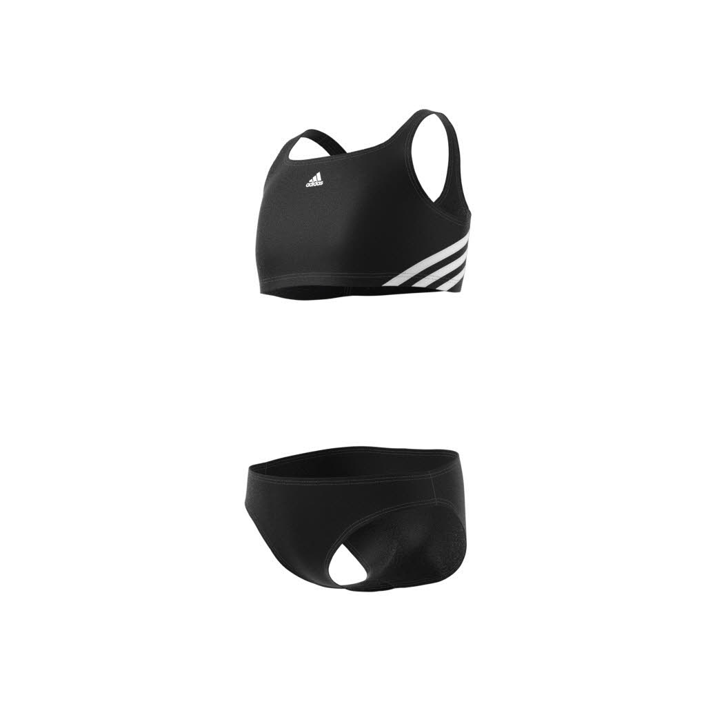 adidas 3-Streifen Bikini Kinder Mädchen schwarz