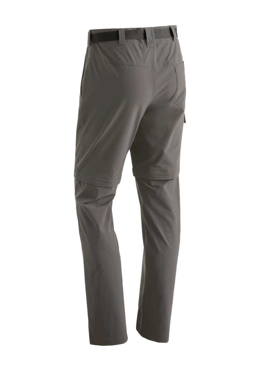 Maier Sports Torid slim zip Herren Wanderhose Zip-Off Trekkinghose grau
