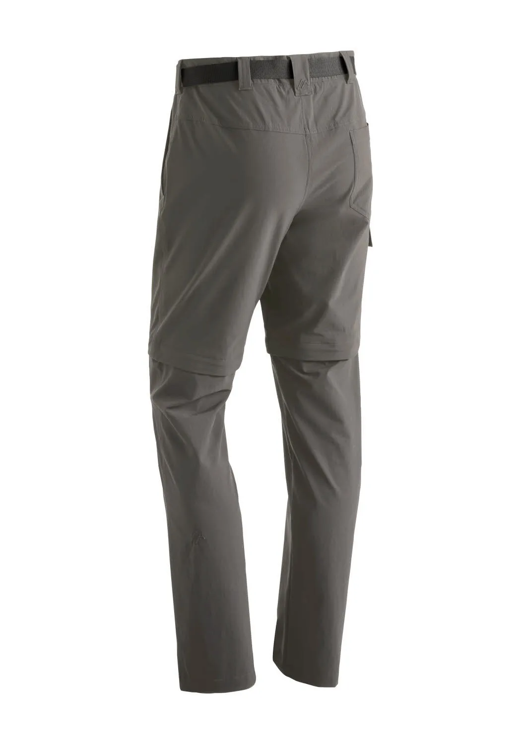 Maier Sports Torid slim zip Herren Wanderhose Zip-Off Trekkinghose grau